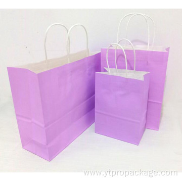 Custom Printed Shopping Paper Bag With Own Logo